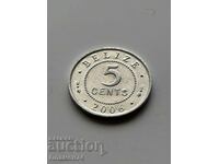 5 cenți 2006 Belize
