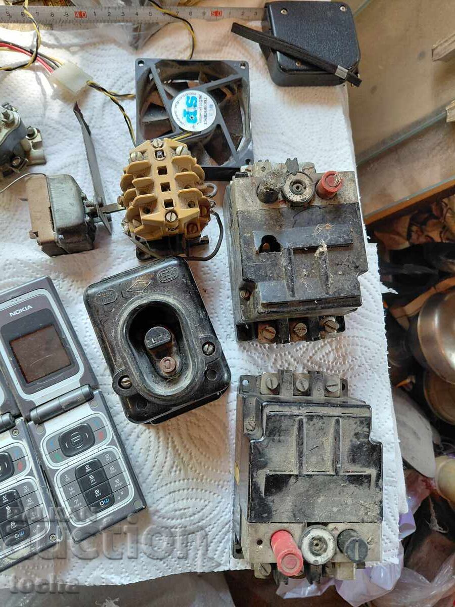 Παράδοση σκραπ, επαφείς, διακόπτες κ.ά