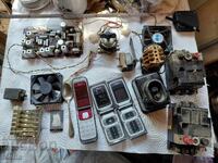 deșeuri metalice, contactoare, întrerupătoare etc