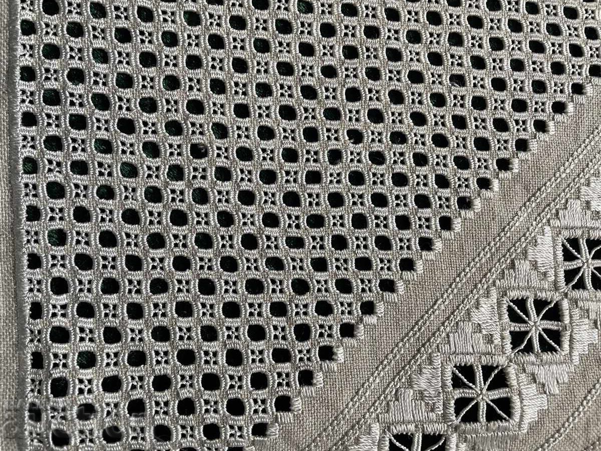 Auction  Tablecloth-130/53 cm, linen