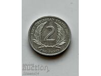 2 cenți 2008 Caraibe de Est