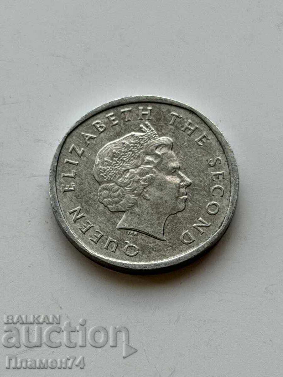 2 cents 2008 Eastern Caribbean with price € 2.00 | 3.91 BGN