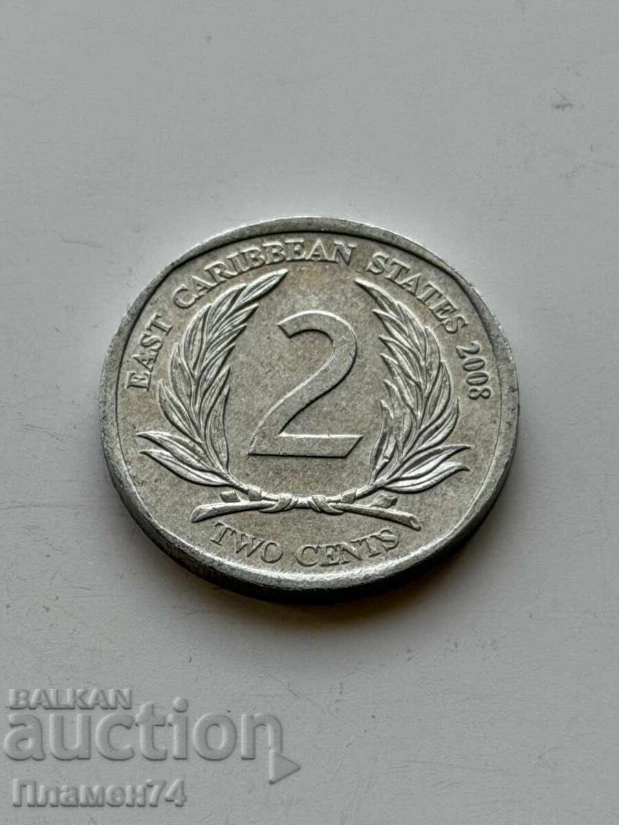 2 cents 2008 Eastern Caribbean