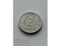 2 цента 2008 Източни Кариби
