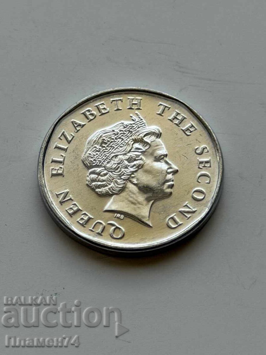 2 цента 2011 Източни Кариби с цена € 2.00 | 3.91 лв.