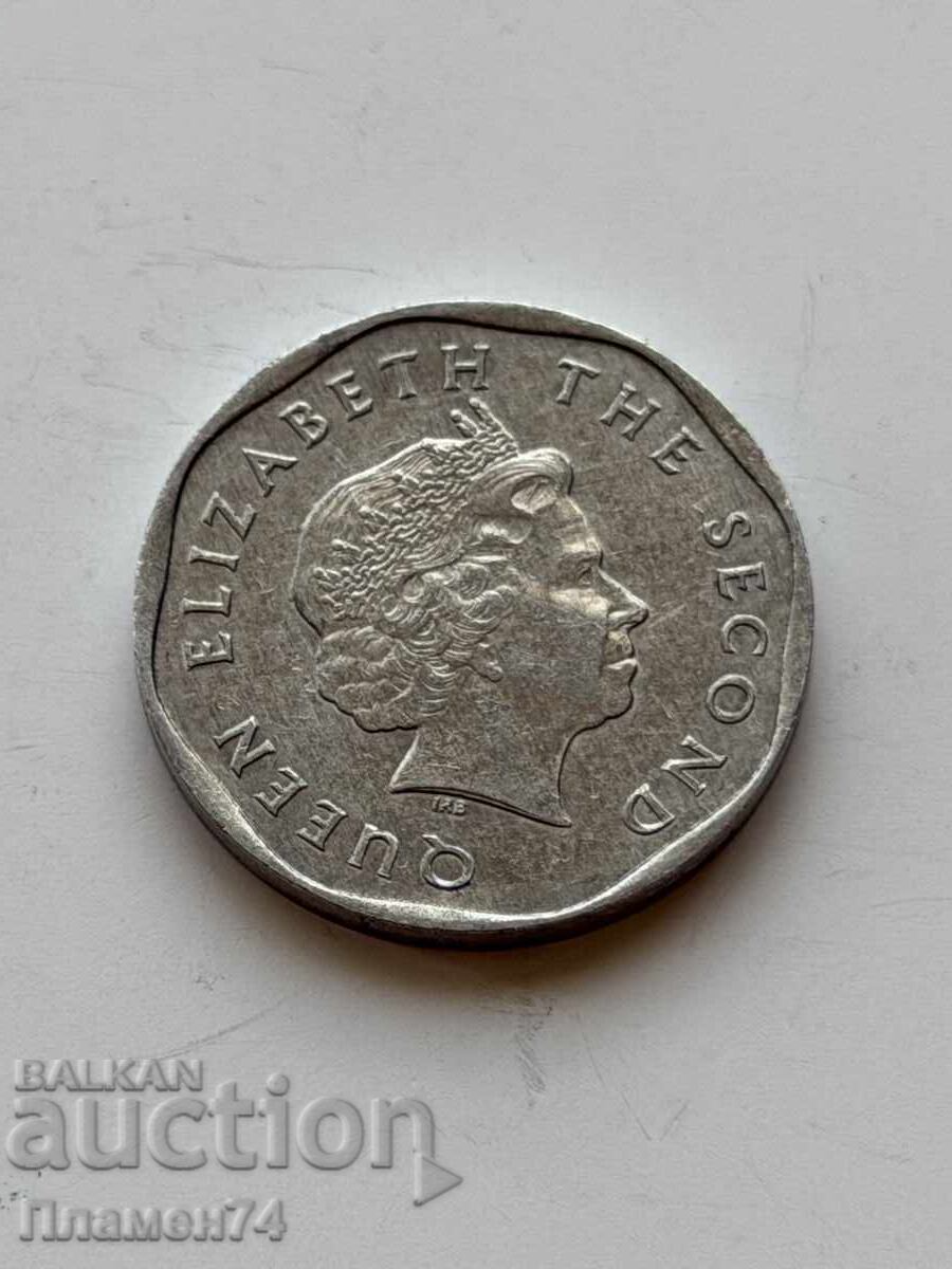 5 σεντς 2008 Ανατολική Καραϊβική με τιμή € 2.00 | 3.91 BGN