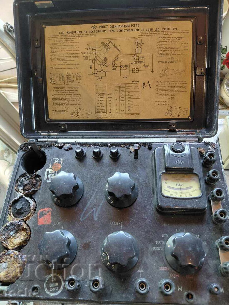 Licitație fier vechi, aparate de măsură vechi și altele