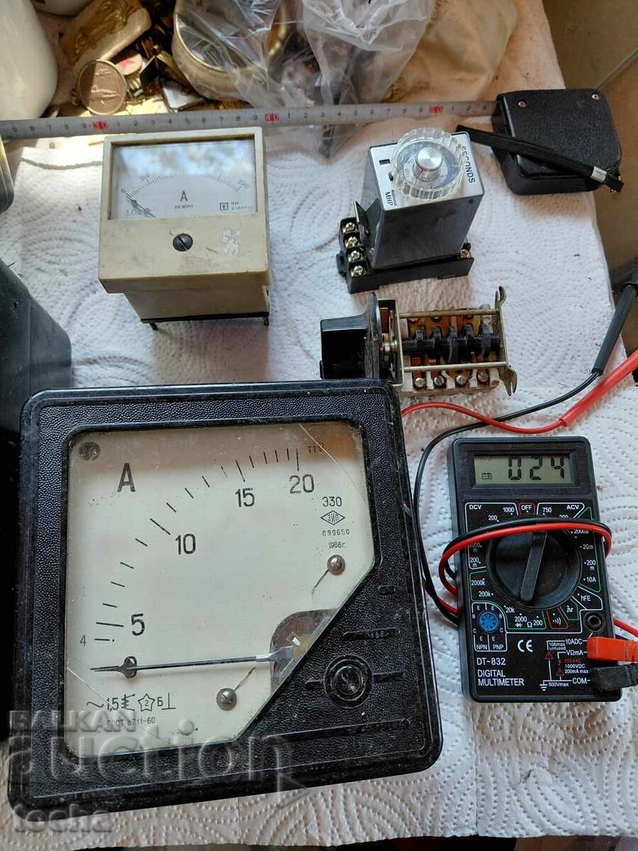 Livrarea fier vechi, aparate de măsură vechi și altele