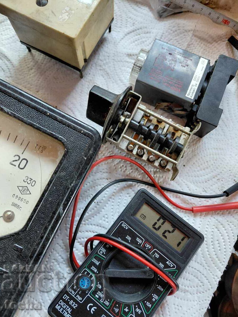 fier vechi, aparate de măsură vechi și altele - 5