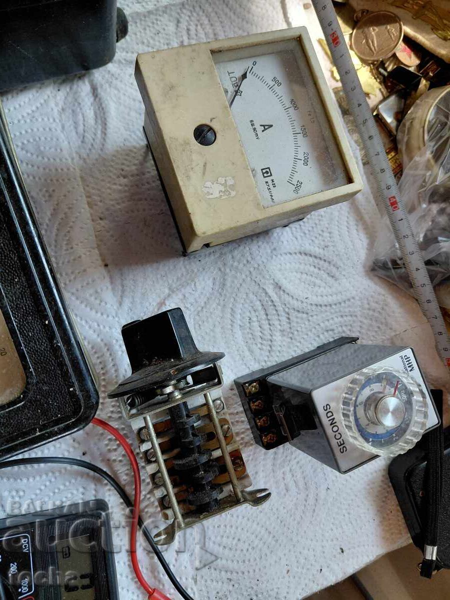 fier vechi, aparate de măsură vechi și altele - 6