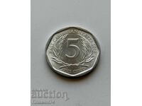 5 σεντς 2010 Ανατολική Καραϊβική
