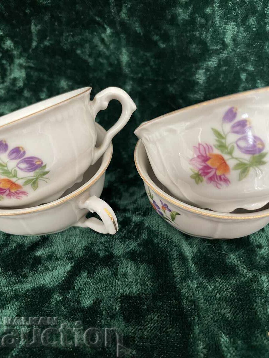 Аукцион Чашки-7/4 см,4 бр,Бг