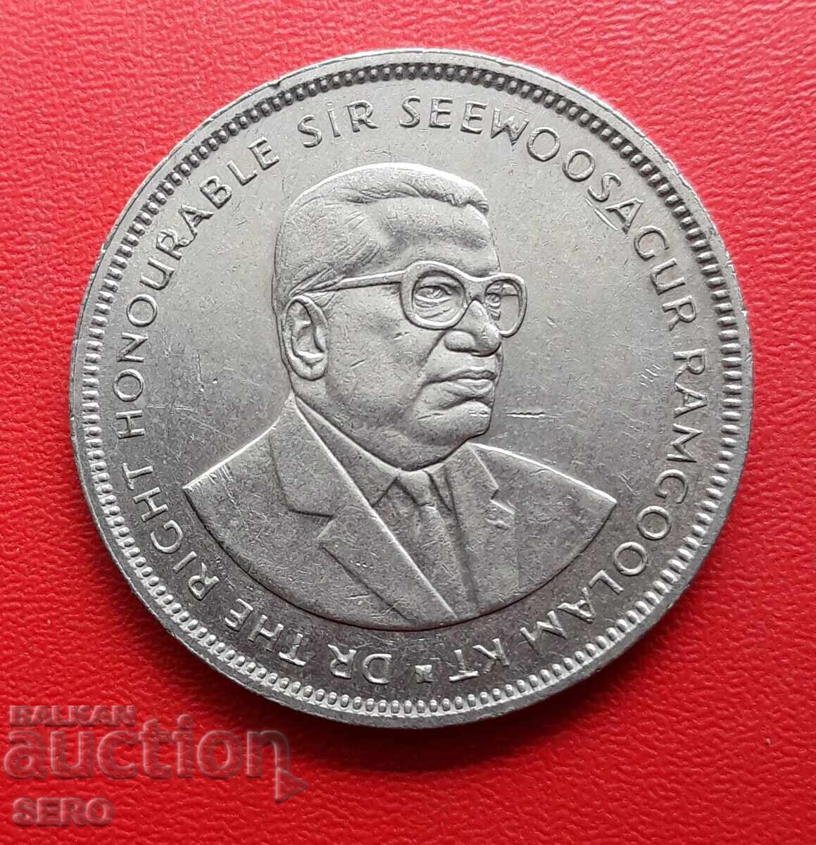 Остров Мавриций-5 рупии 1991 с цена € 0.71 | 1.39 лв.