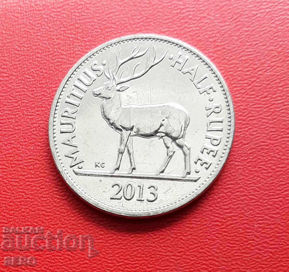 Νησί Μαυρίκιος - 1/2 ρουπία 2013