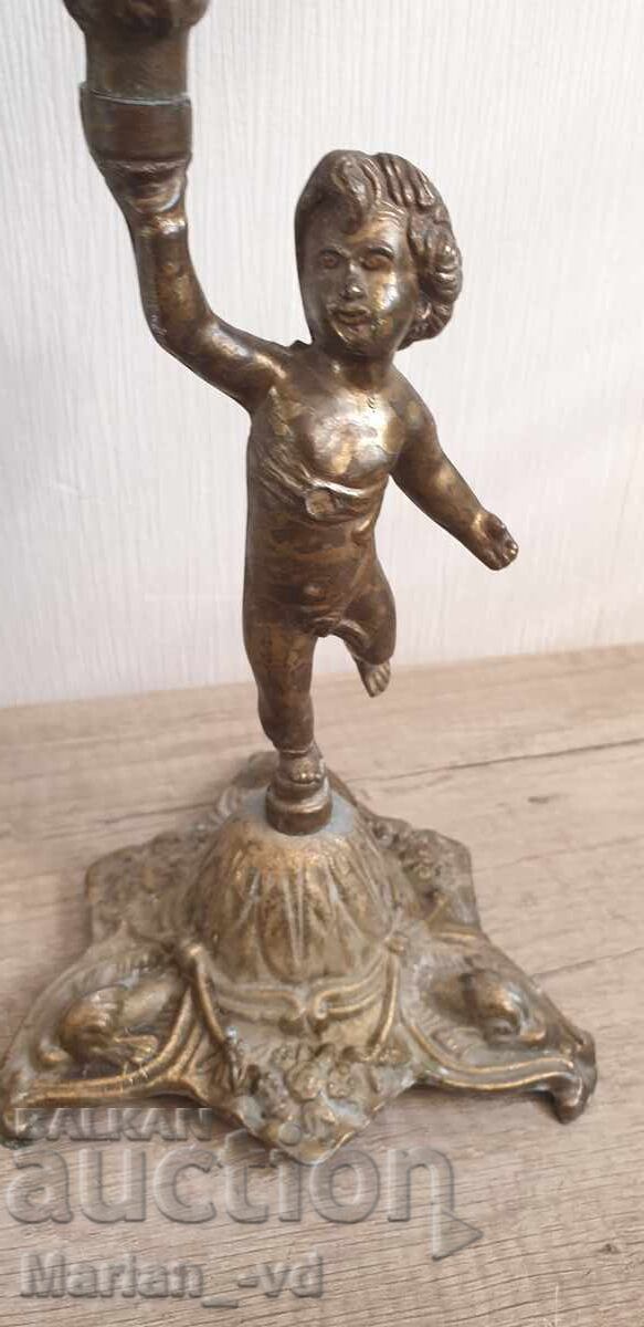 Licitație Sfeșnic mare din bronz