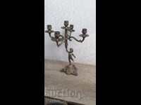 Sfeșnic mare din bronz