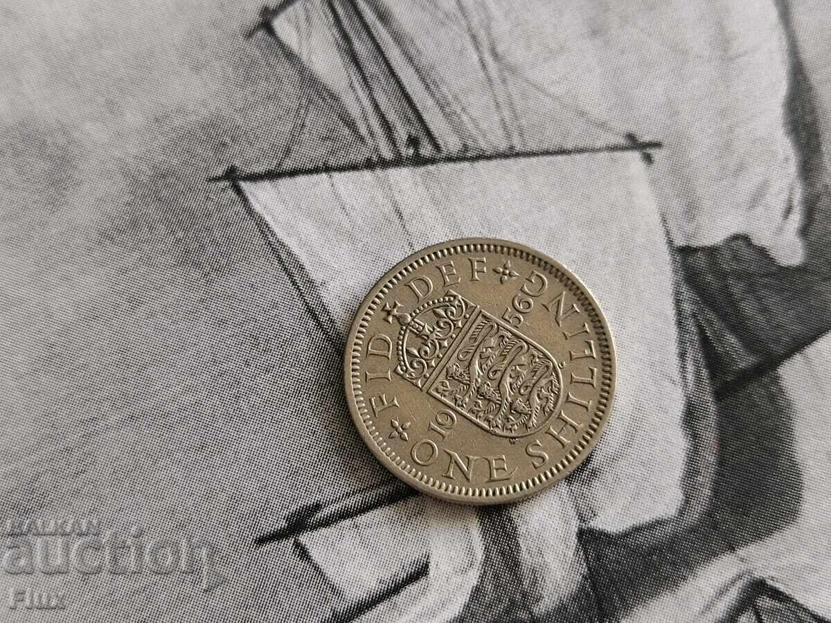 Coin - Great Britain - 1 Shilling | 1956