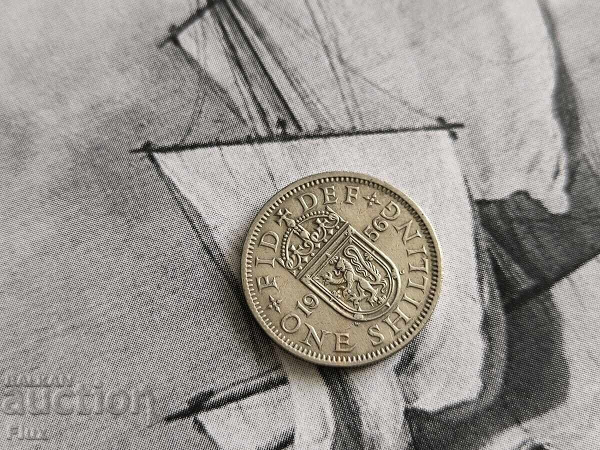 Κέρμα - Μεγάλη Βρετανία - 1 Σελίνι | 1956