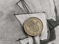 Монета - Великобритания - 1 шилинг | 1956г.