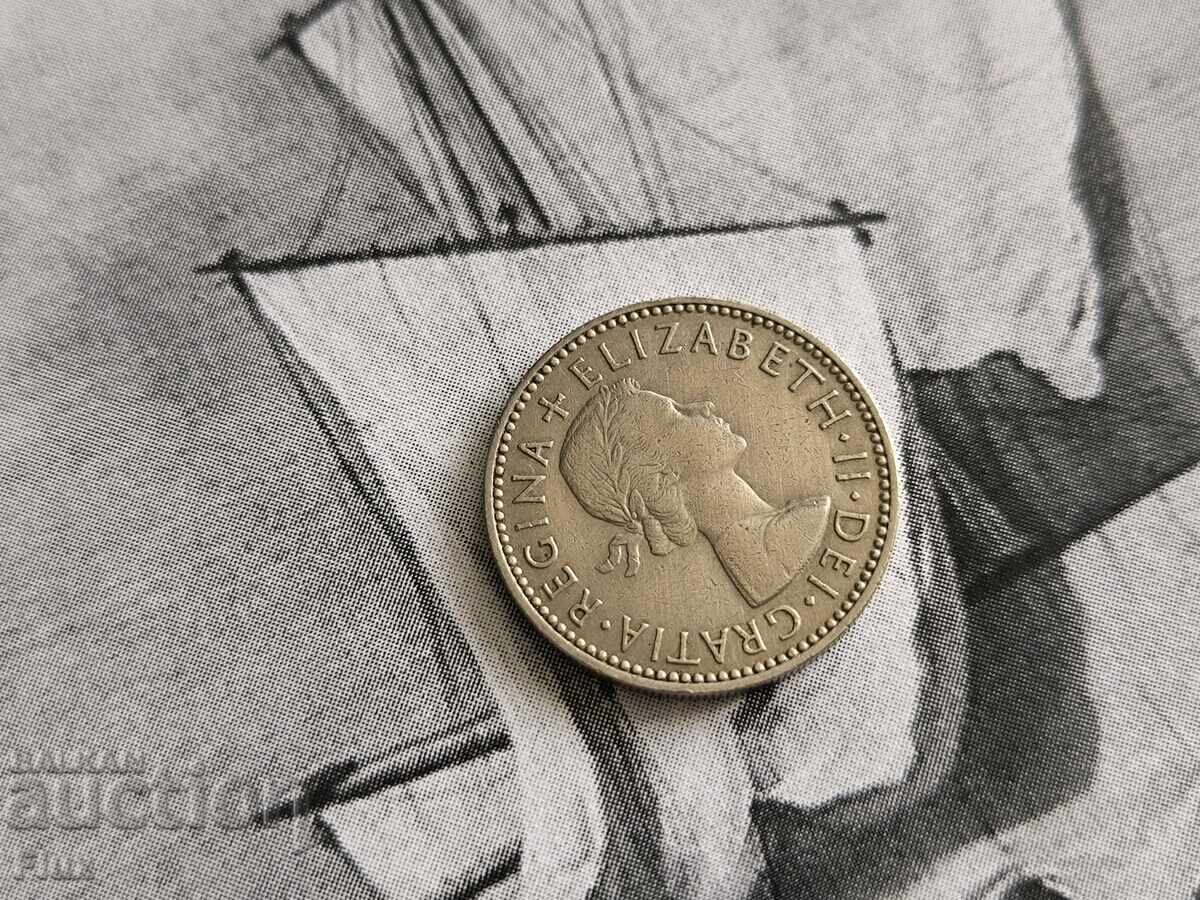 Moneda - Marea Britanie - 1 Shilling | 1958 cu preț € 1.75 | 3.42 BGN