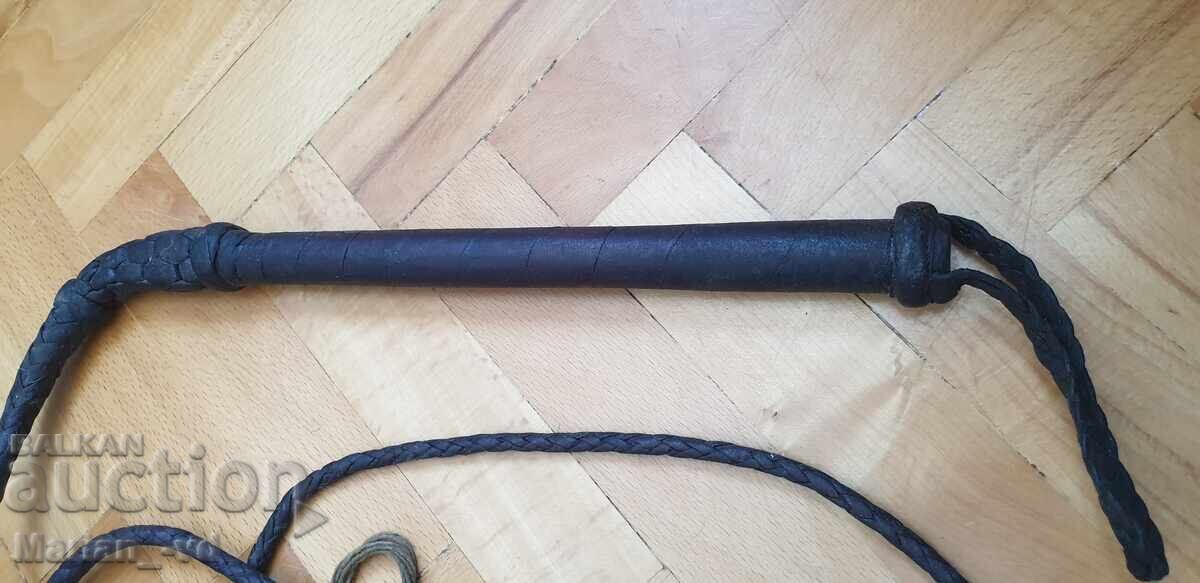 Livrarea Bici din piele de vițel neagră stil Indiana Jones