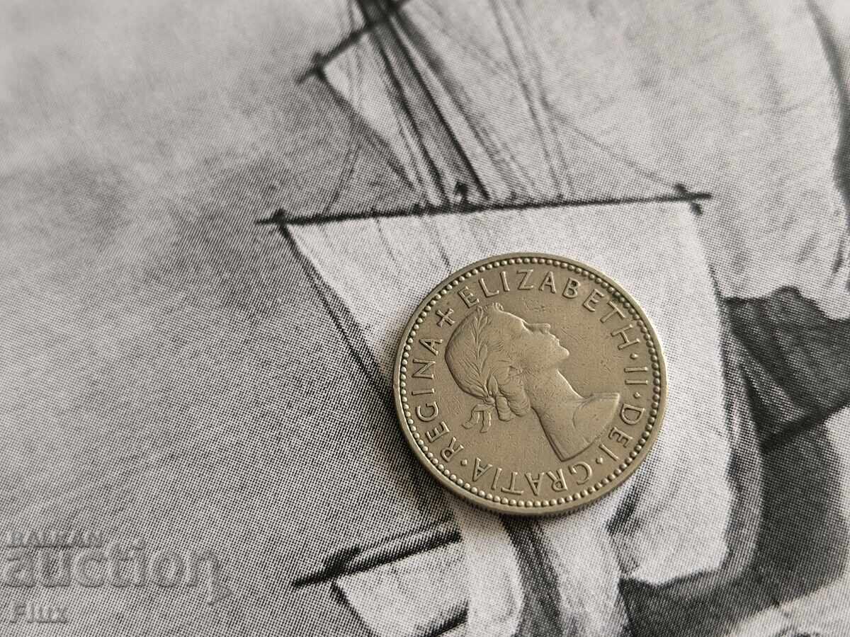 Moneda - Marea Britanie - 1 Shilling | 1962 cu preț € 1.65 | 3.23 BGN