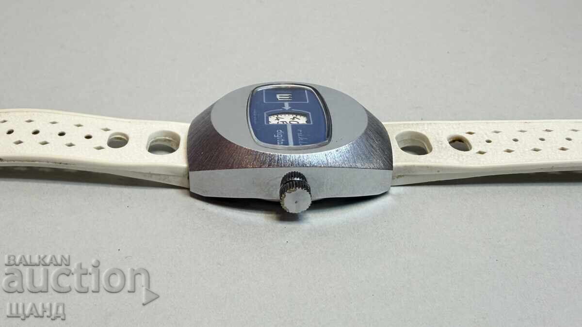 Men's Wristwatch Ruhla Digital Jump Hour - 5