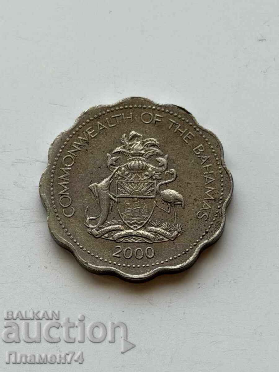 10 cents 2000 Bahamas
