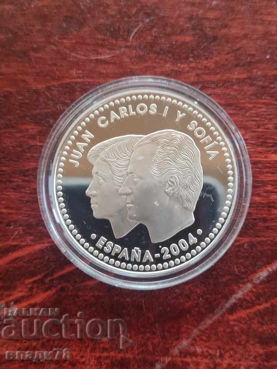 Ασημένιο νόμισμα 10 ευρώ 2004 με τιμή € 16.00 | 31.29 BGN
