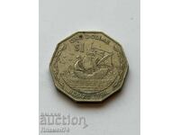 1 δολάριο 1991 Μπελίζ