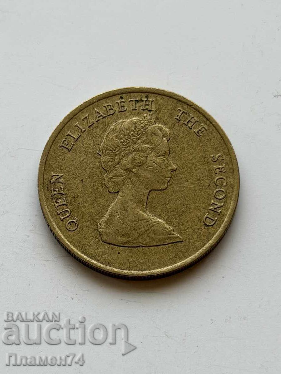 1 δολάριο 1981 Ανατολική Καραϊβική με τιμή € 2.00 | 3.91 BGN