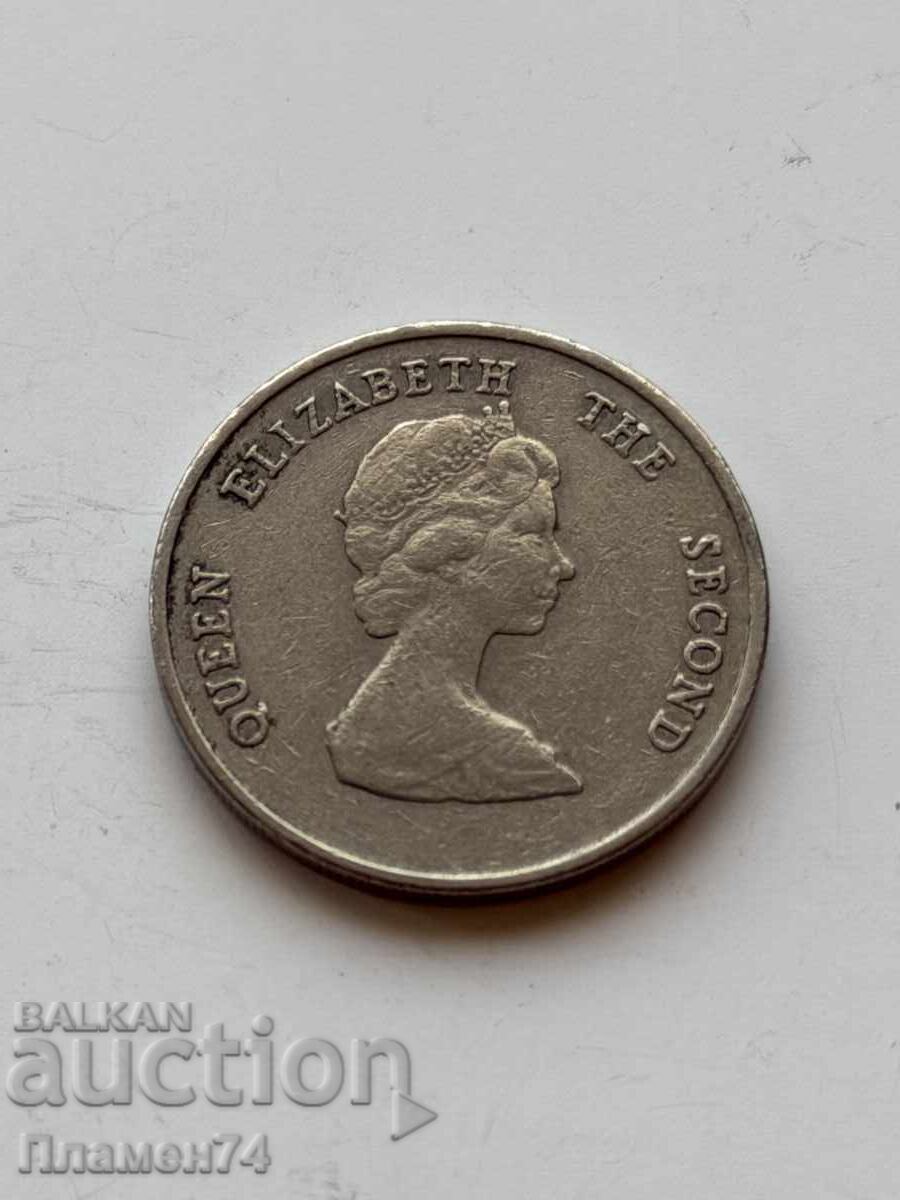 25 tsenta 1996 Iztochni Karibi με τιμή € 2.00 | 3.91 BGN