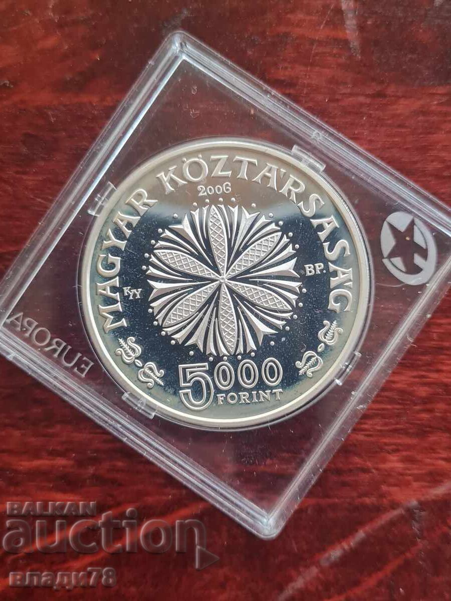 Licitație Monedă de argint 5000 forinți 2006