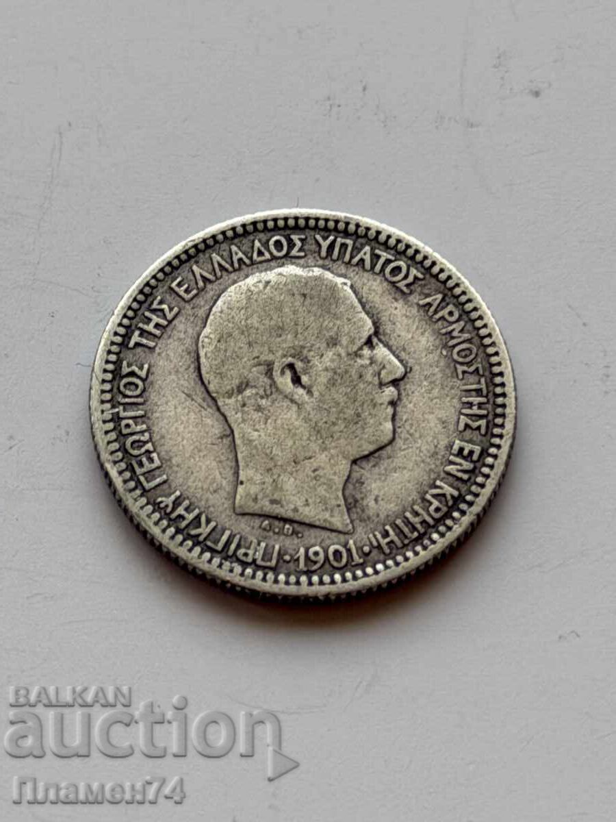 50 lepta 1901 Creta cu preț € 50.00 | 97.79 BGN