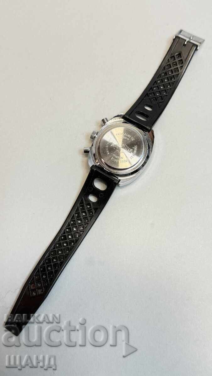 Men's wristwatch Ruhla GDR Chronograph with price € 110.00 | 215.14 BGN