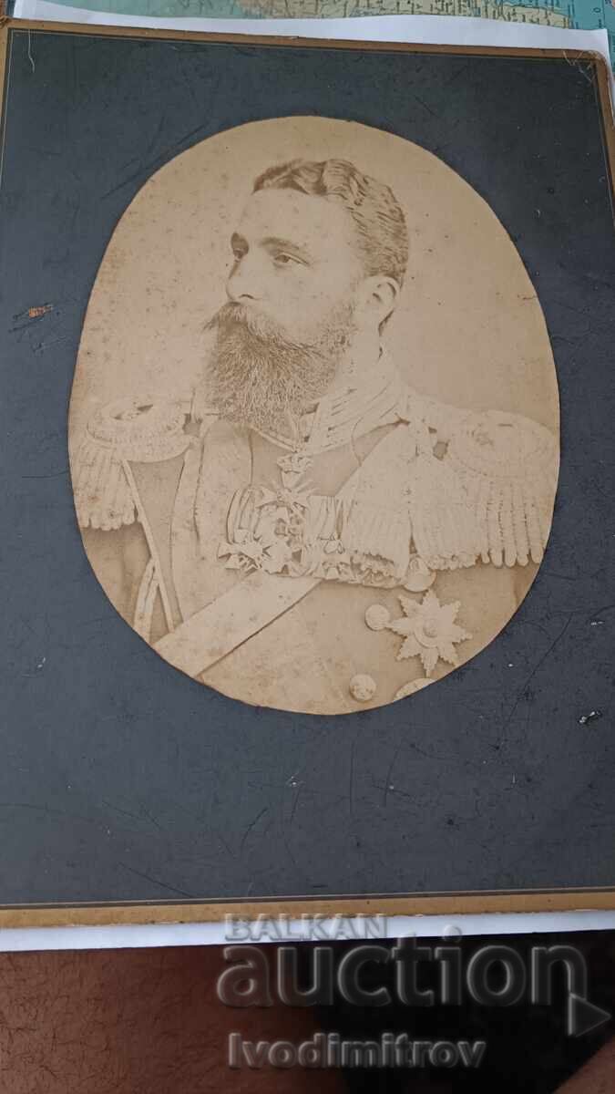 Fotografie Prințul Alexandru de Battenberg Carton