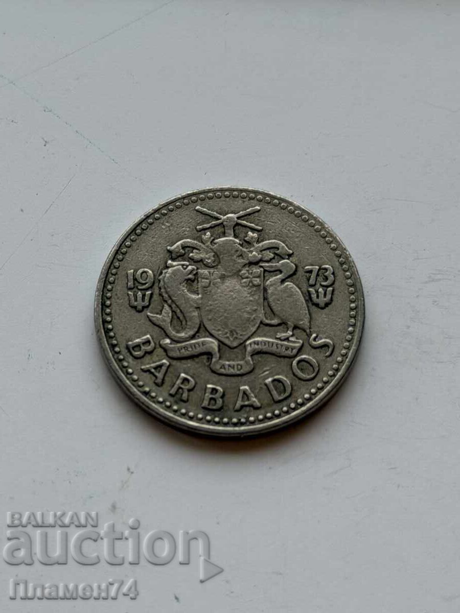 25 σεντς 1973 Μπαρμπάντος
