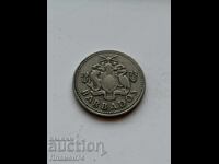 25 цента 1973 Барбадос
