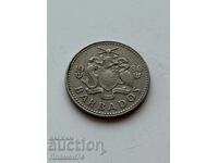25 cenți 1980 Barbados