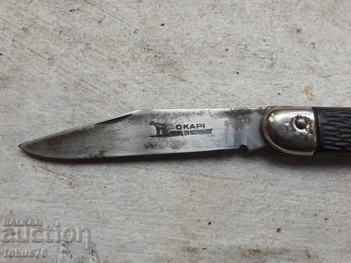 Old German pocket knife, Okapi knife with bakelite scales with price € 45.00 | 88.01 BGN