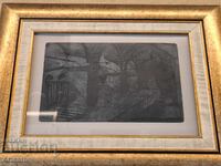 Giuseppe/ Georgi Kanela-two signed watercolors, wood frames