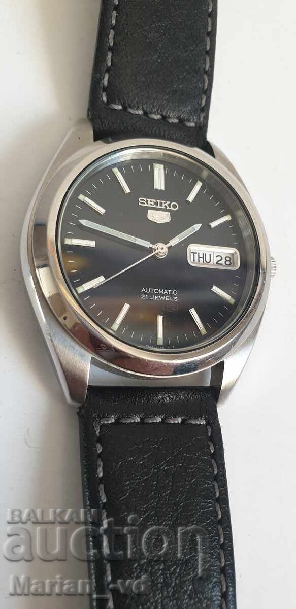 Δημοπρασία Ανδρικό ρολόι SEIKO 5, Automatic 7s26A, 21 jewels Japan