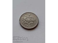 25 цента 1996 Барбадос