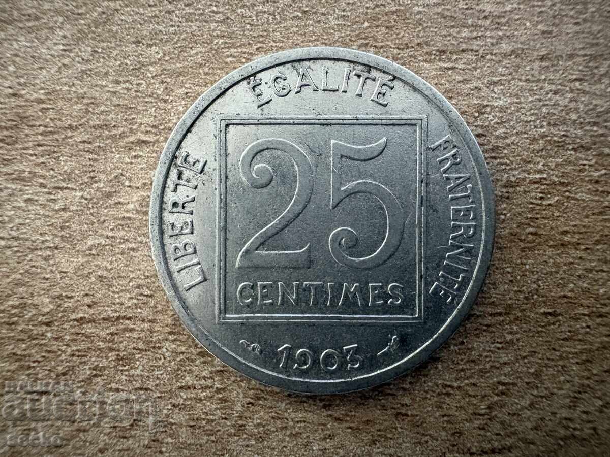 Γαλλία - 25 λεπτά (1903)