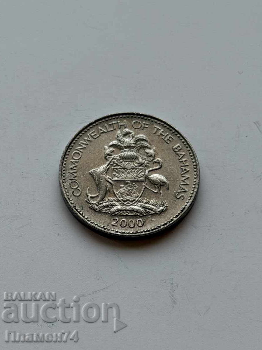 5 cents 2000 Bahamas with price € 1.00 | 1.96 BGN