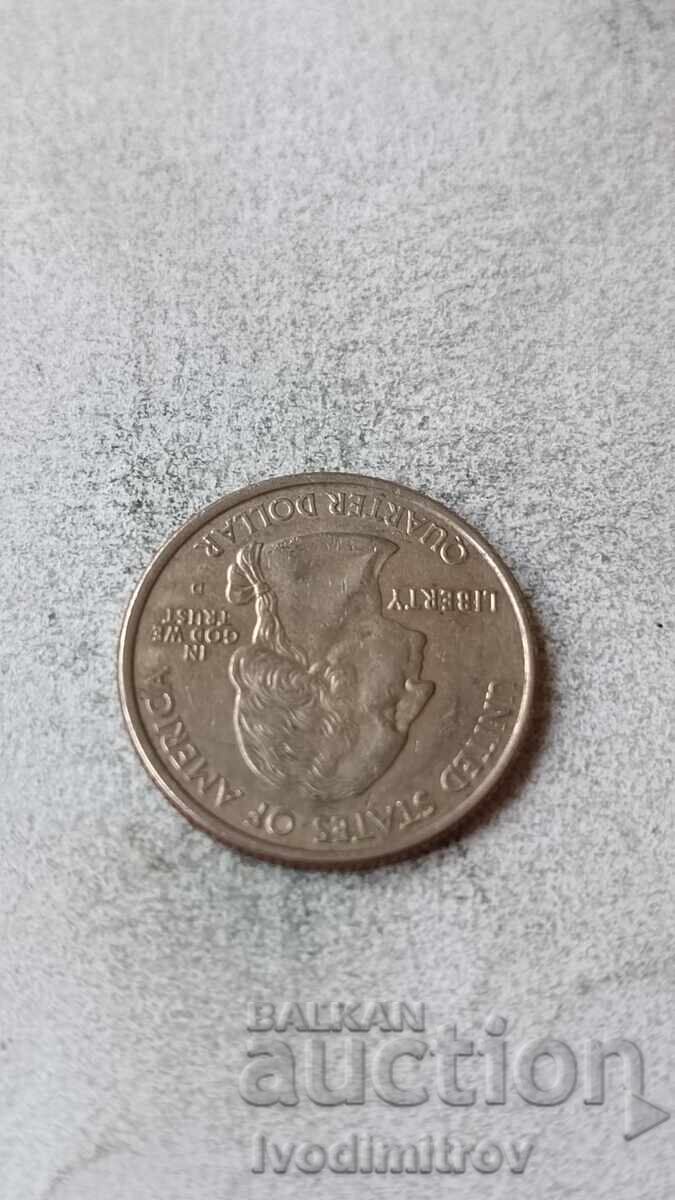 САЩ 25 цента 2000 D Maryland с цена € 0.88 | 1.72 лв.