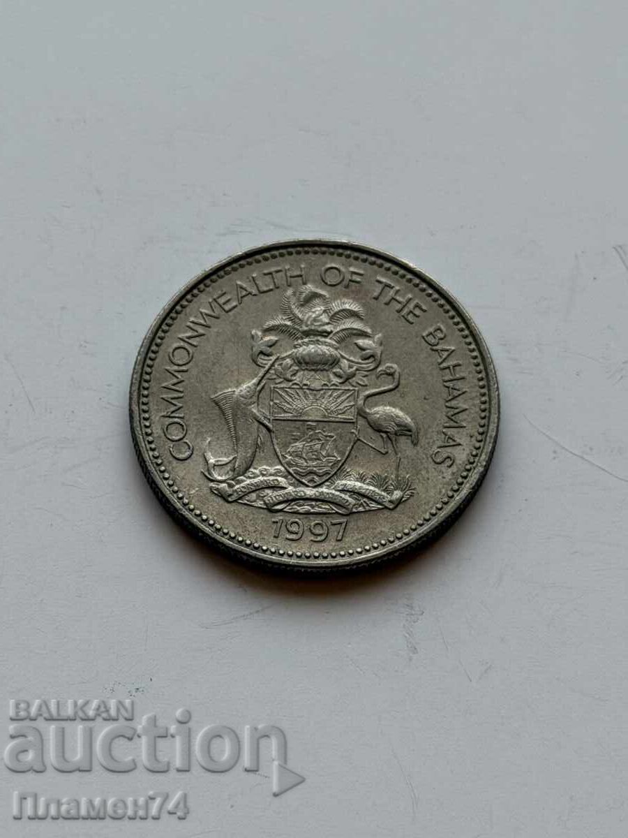 25 цента 1997 Бахами