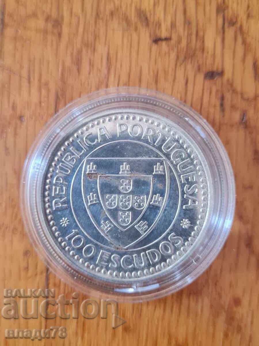 Licitație Monedă de argint 100 escudos 1987