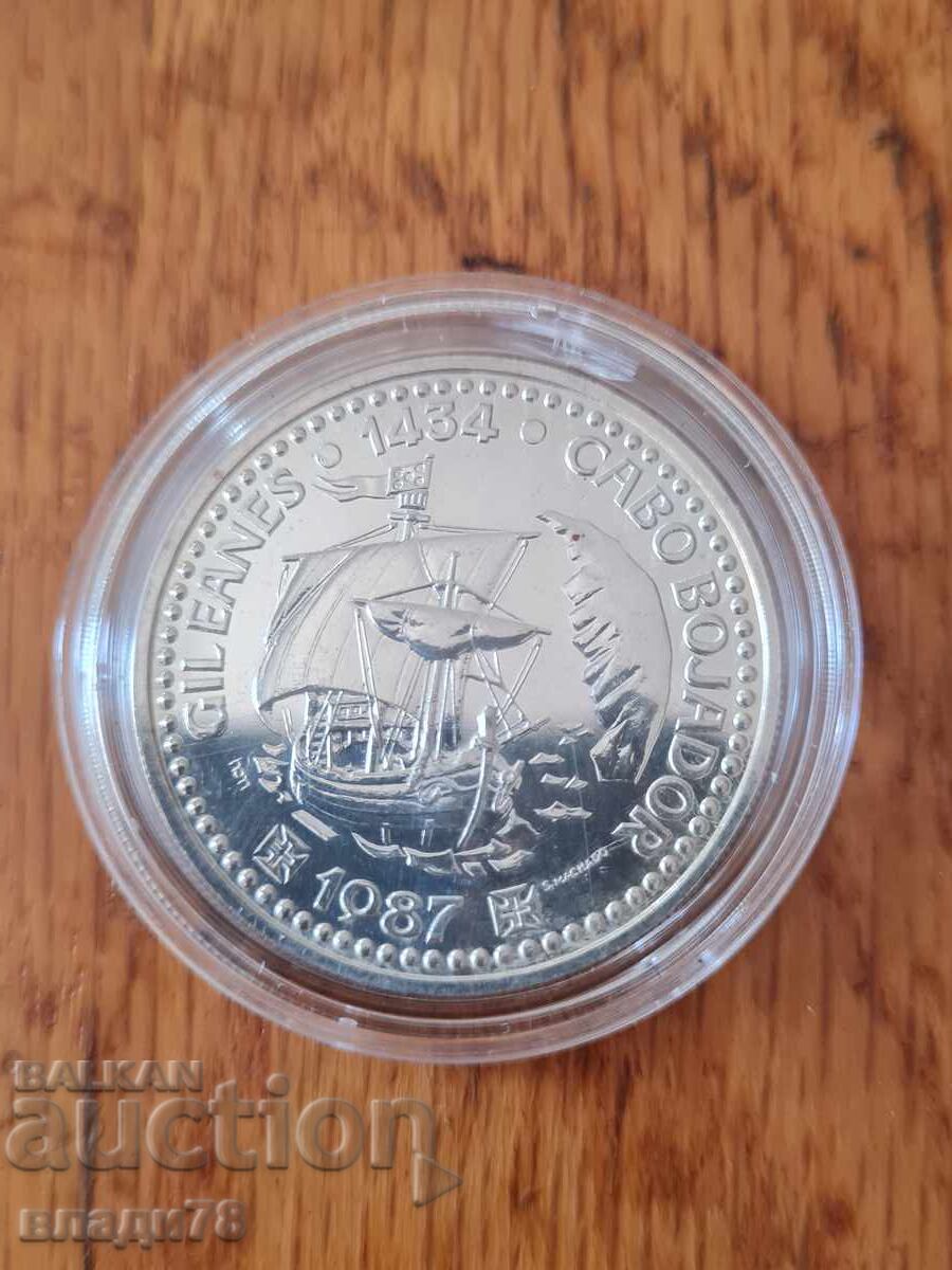 Livrarea Monedă de argint 100 escudos 1987