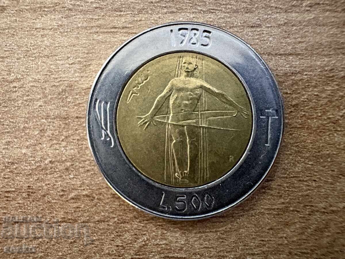 Σαν Μαρίνο - 500 λιρέτες (1985) - Καταπολέμηση των ναρκωτικών